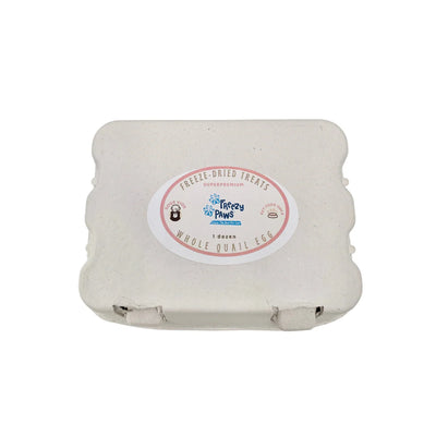 Freezy Paws - Freeze-Dried Quail Egg Treats (Pack of 12 Eggs)