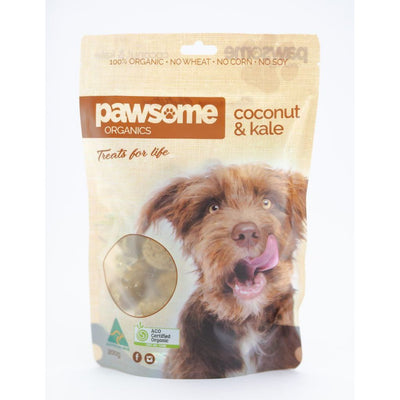 Pawsome Organics Coconut And Kale Dog Treats 200g