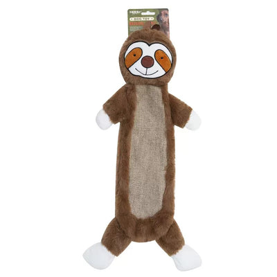 Dog Plush Squeaky Toy - Lazy Sloth