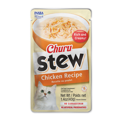INABA Churu Stew Chicken Recipe For Cat 40g