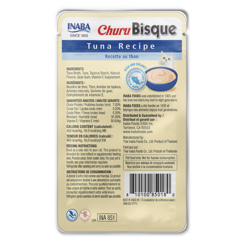 INABA Churu Bisque Tuna Recipe For Cat 40g