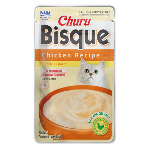 INABA Churu Bisque Chicken Recipe For Cat 40g