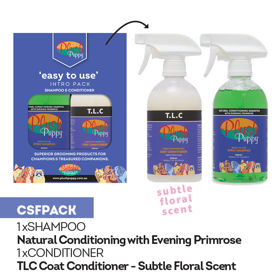 Plush Puppy - Shampoo & Conditioner Packs