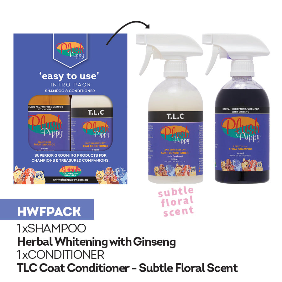 Plush Puppy - Shampoo & Conditioner Packs