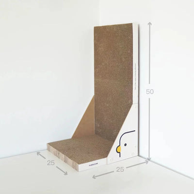 PURROOM Cat Wall Scratcher Board - Medium