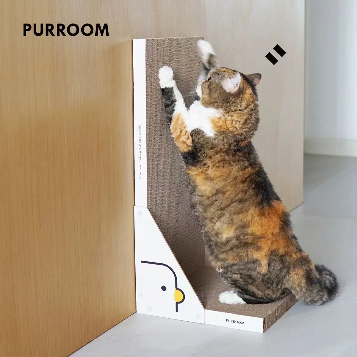 PURROOM Cat Wall Scratcher Board - Large