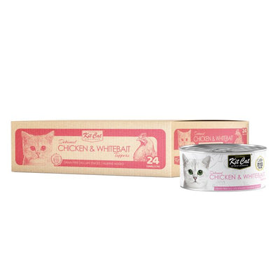 Kit Cat Cat Wet Food Topper Deboned Chicken & Whitebait
