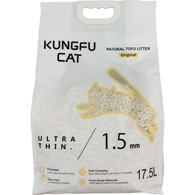 Kungfu Cat Tofu Cat Litter Original 17.5L