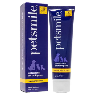 PETSMILE Professional Pet Toothpaste - London Broil Flavor
