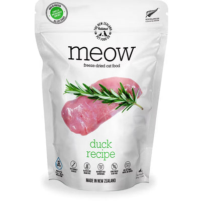 The New Zealand Natural Meow Freeze Dried Cat Food Duck