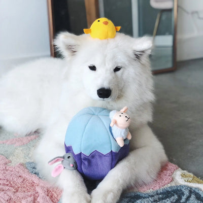 Zippypaws Plush Toys For Dog Zippy Burrow® – Easter Egg and Friends