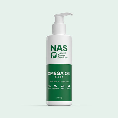 NAS Natural Animal Solutions - Omega 3,6 & 9 Oil 200ml For Cats