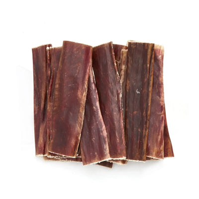 Natural Farm Dog Treat Gullet Beef Jerky 750g