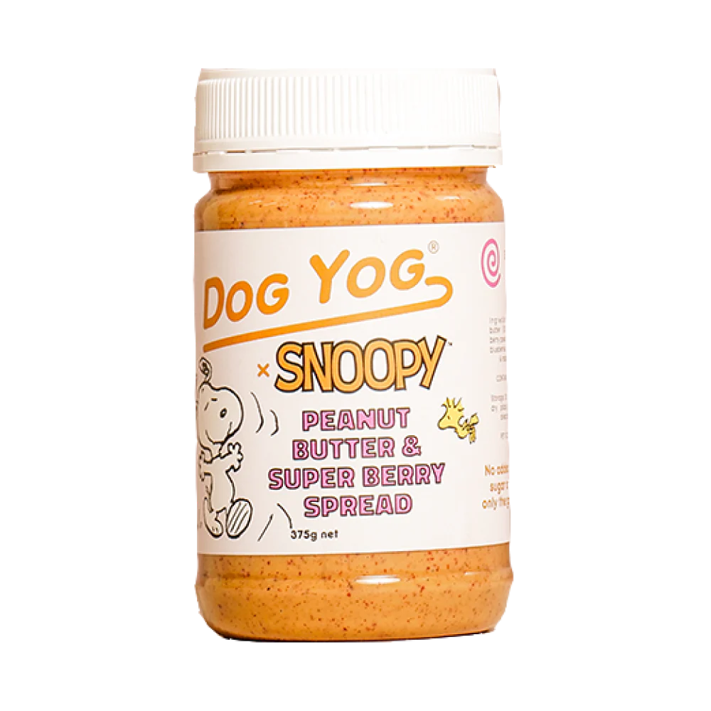 Dog Yog - Snoopy Peanut Butter & Super Berry Spread 375g