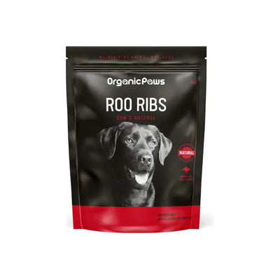 [Syd Only] Organic Paws Roo Ribs Raw Raw Bones 1kg