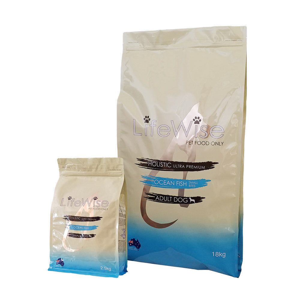 LifeWise Dog Dry Food Ocean Fish small bites
