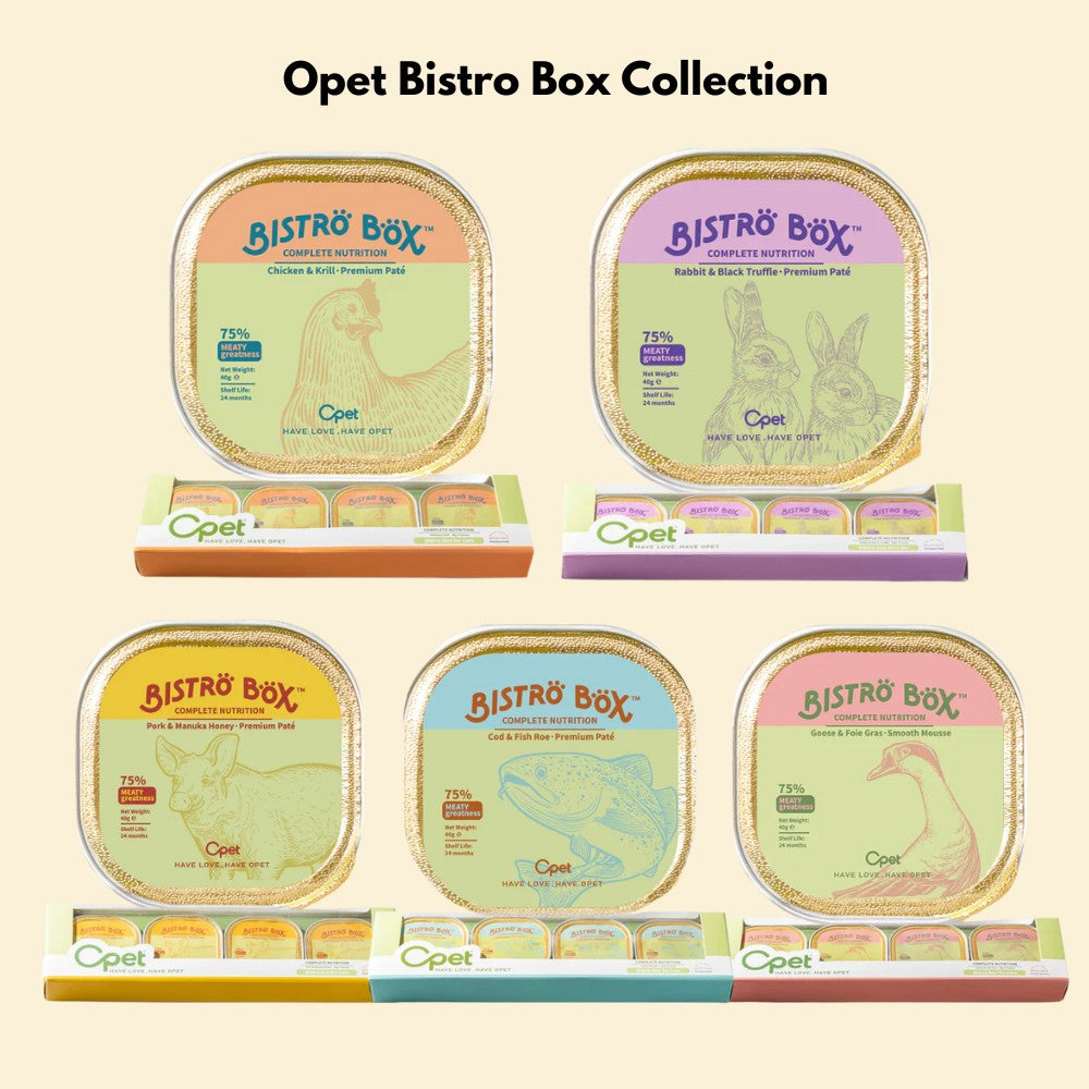 OPET Wet Cat Food Premium Bistro Box Collection Bundle