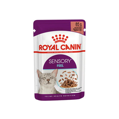ROYAL CANIN Sensory Feel Gravy Adult Wet Cat Food 85g x 12