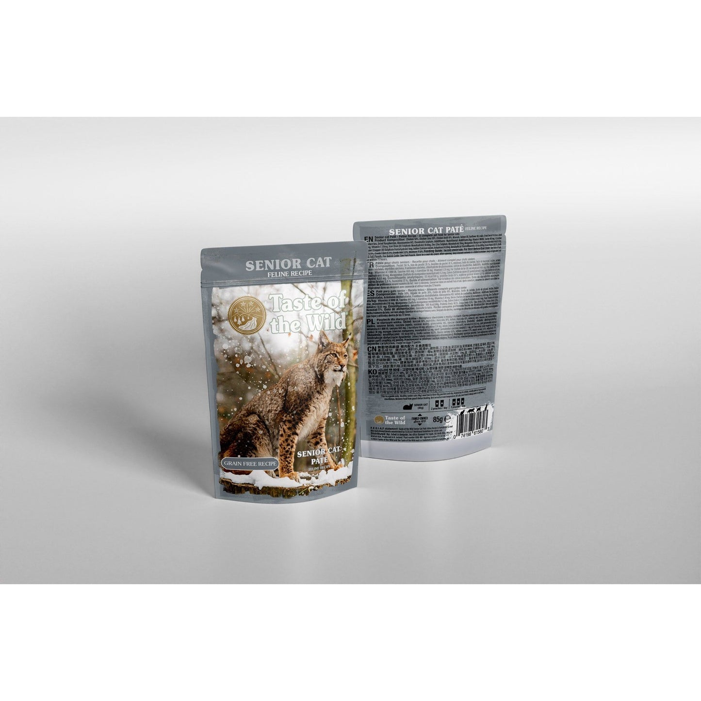 TASTE OF THE WILD - Senior Cat Wet Food Chicken Pate Pouch