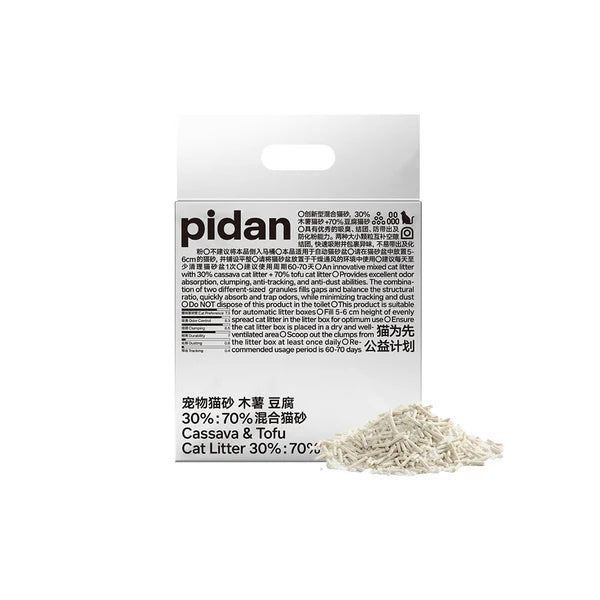 PIDAN Cassava & Tofu Cat Litter 2.4kg/6L