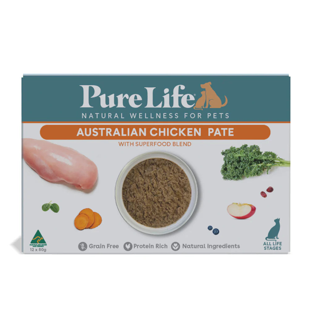 Pure Life Cat Wet Food Australia Chicken Pate