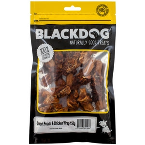 BLACKDOG Sweet Potato & Chicken Wrap Dog Treats
