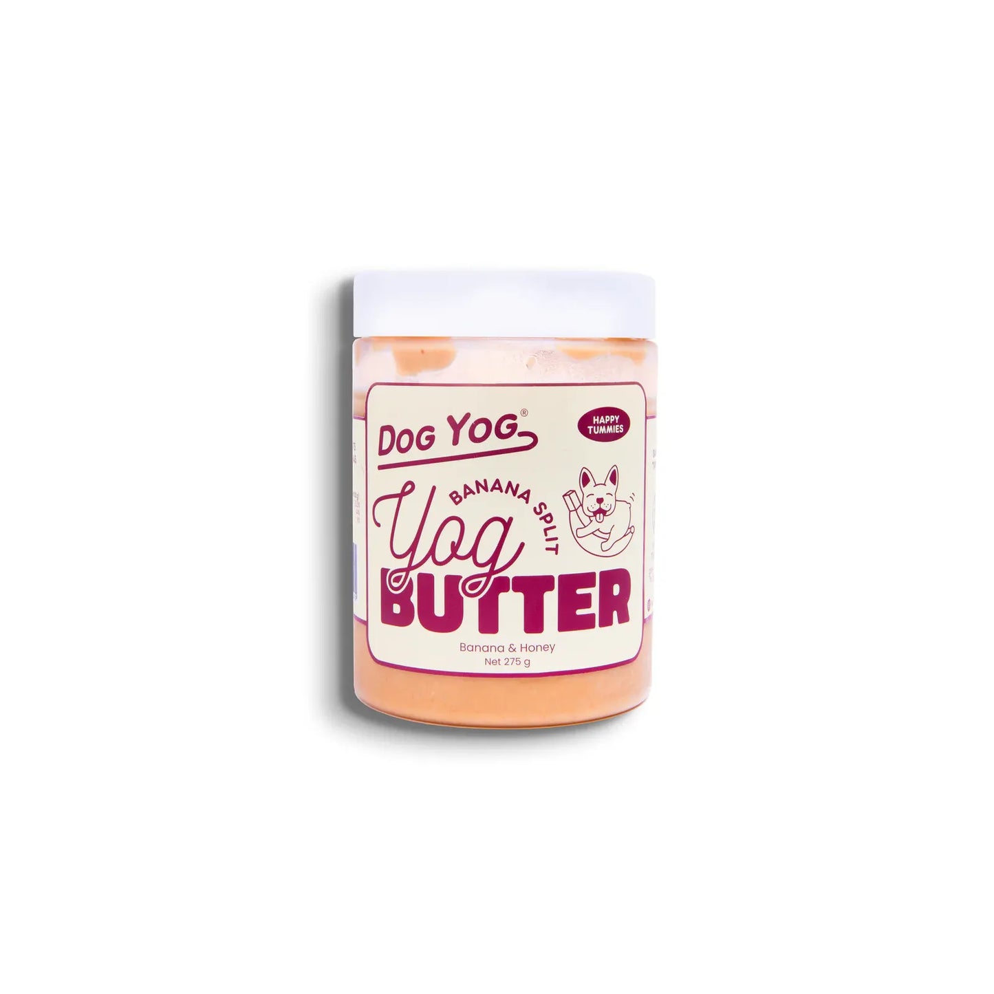 Dog Yog - Dog Treats Banana & Honey Peanut Butter 275g