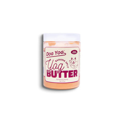 Dog Yog - Dog Treats Banana & Honey Peanut Butter 275g