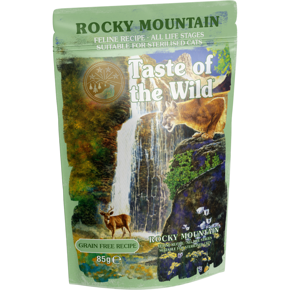 TASTE OF THE WILD - Wet Cat Food Rocky Mountain Cat Chunks in Gravy Pouch