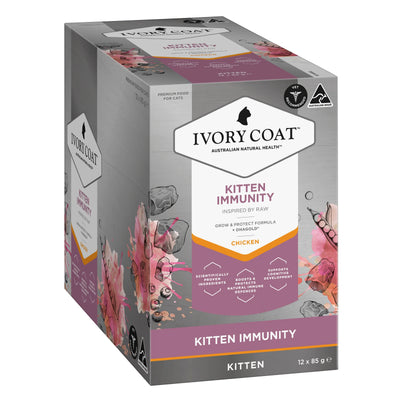 IVORY COAT - Inspired by Raw Immunity Kitten Formula Wet Cat Food