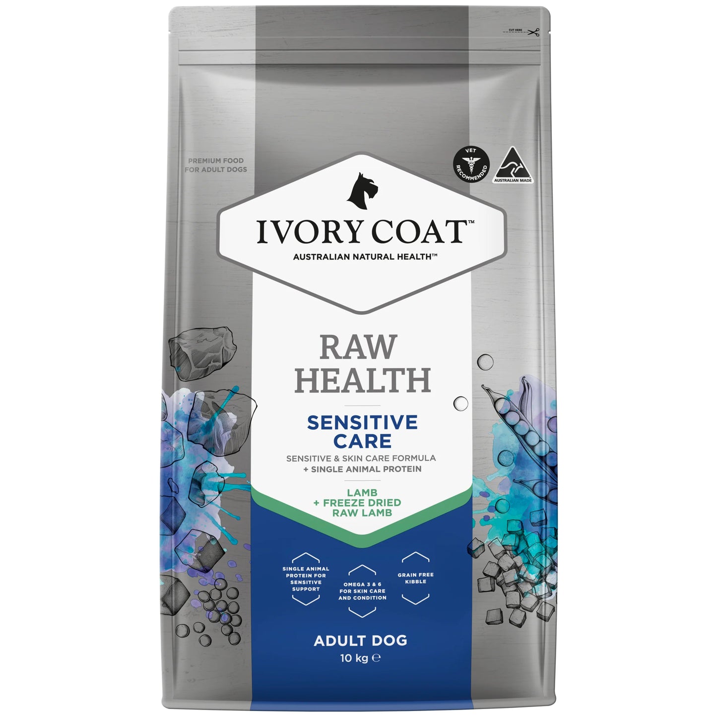 IVORY COAT - Raw Health Dry Dog Food Sensitive Care