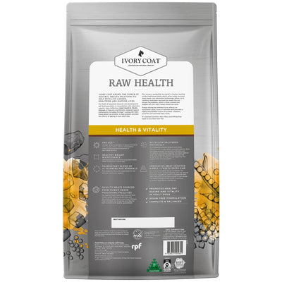 IVORY COAT - Raw Health Dry Dog Food Health and Vitality