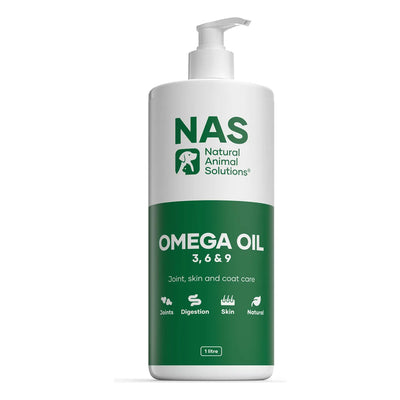 NAS Natural Animal Solutions - Omega 3,6 & 9 Oil 1000ml For Pets