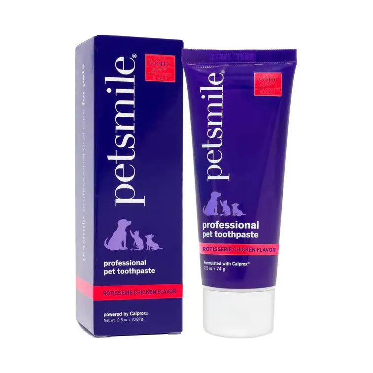 PETSMILE Professional Pet Toothpaste Rotisserie Chicken Flavor