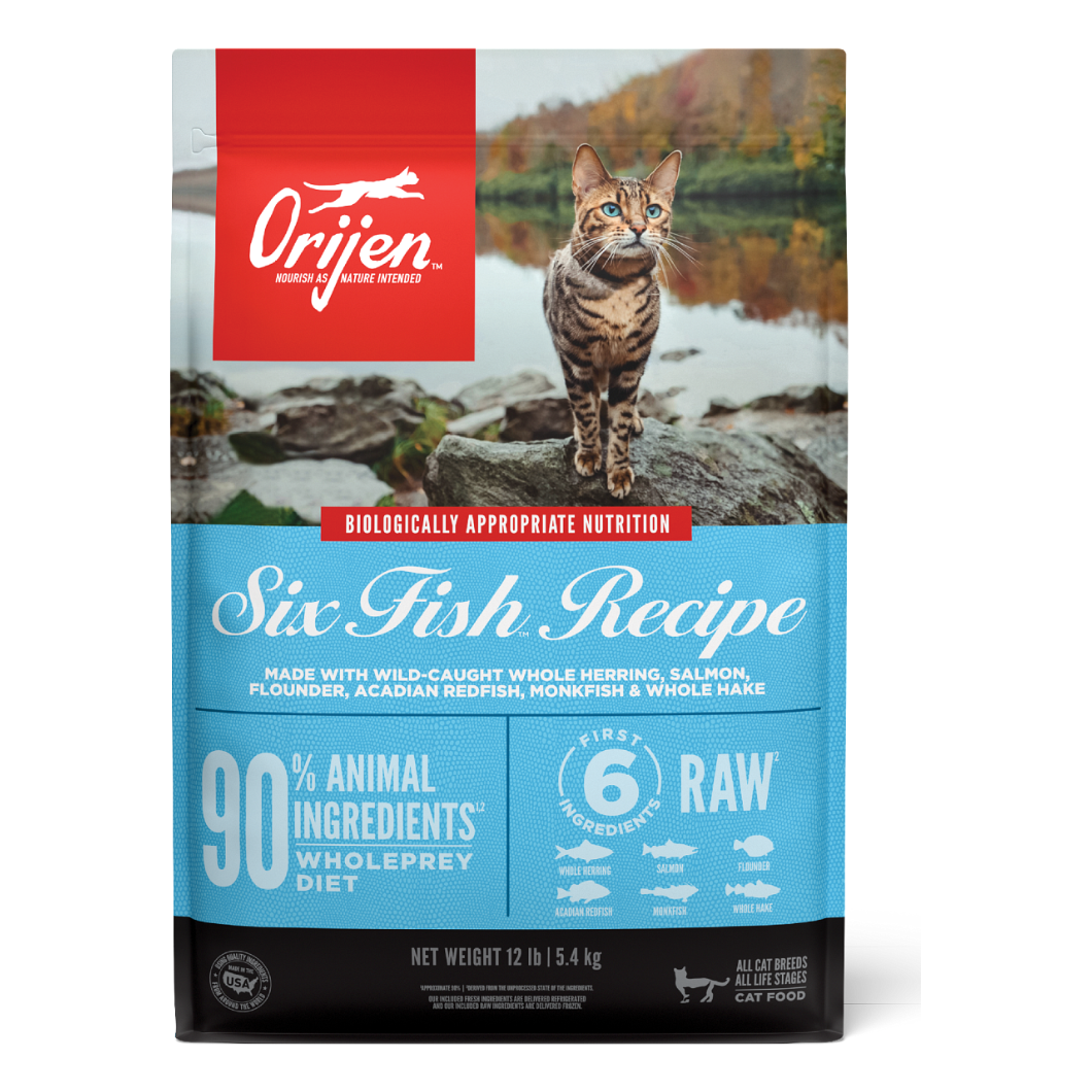 ORIJEN Cat Dry Food Six Fish