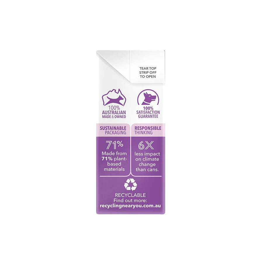 Prime100 Dog Wet Food - SPD™ Slow Cooked Turkey & Flaxseed