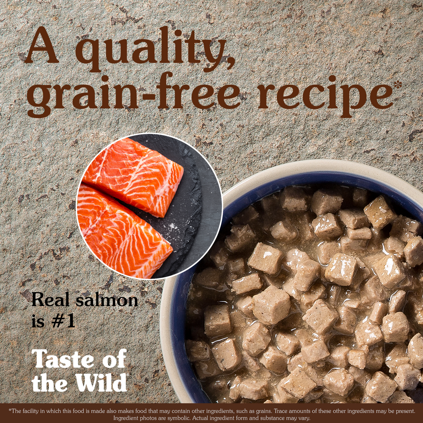 TASTE OF THE WILD - Wet Cat Food Rocky Mountain Cat Chunks in Gravy Pouch