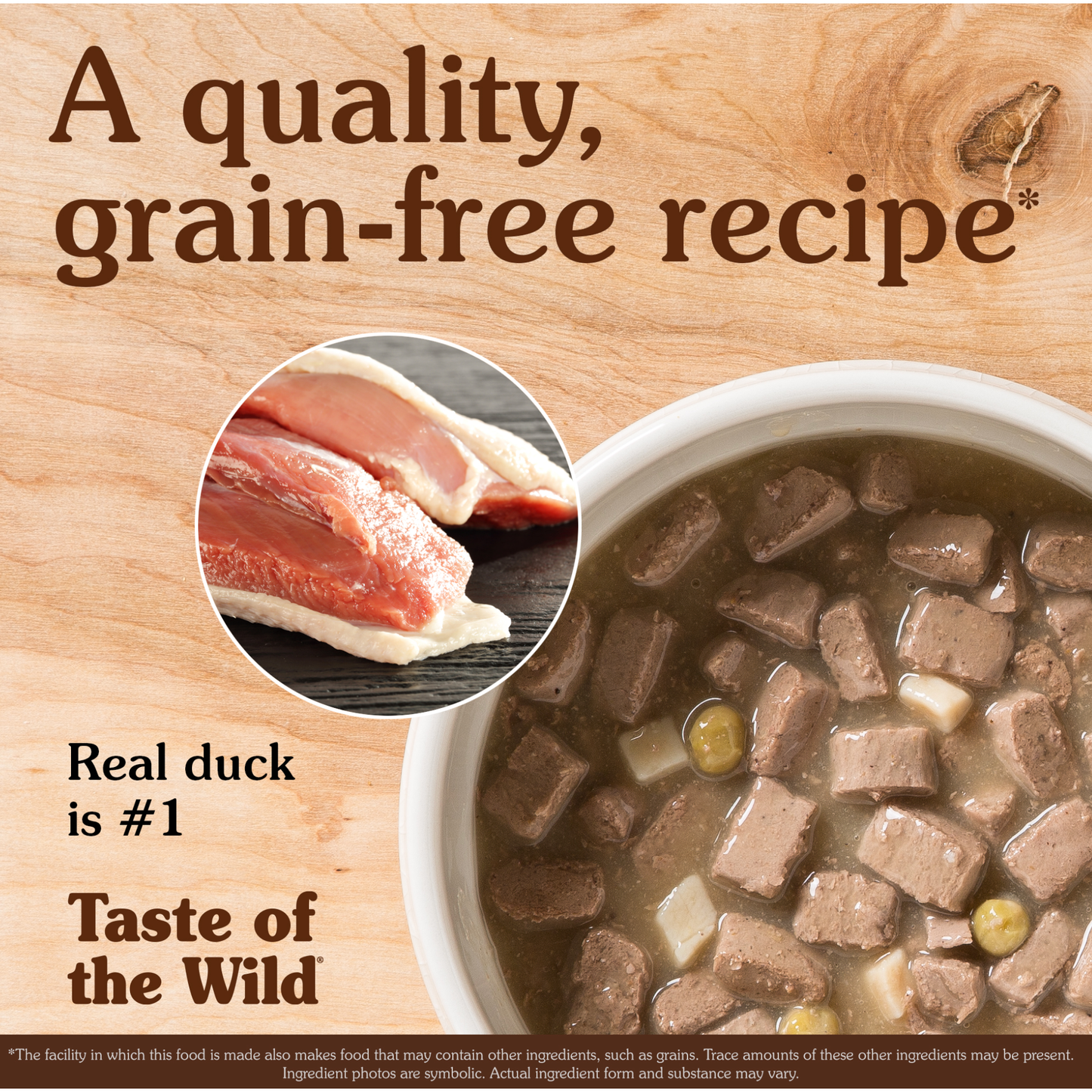 TASTE OF THE WILD - Wet Dog Food Wetlands Canine Formula with Fowl in Gravy