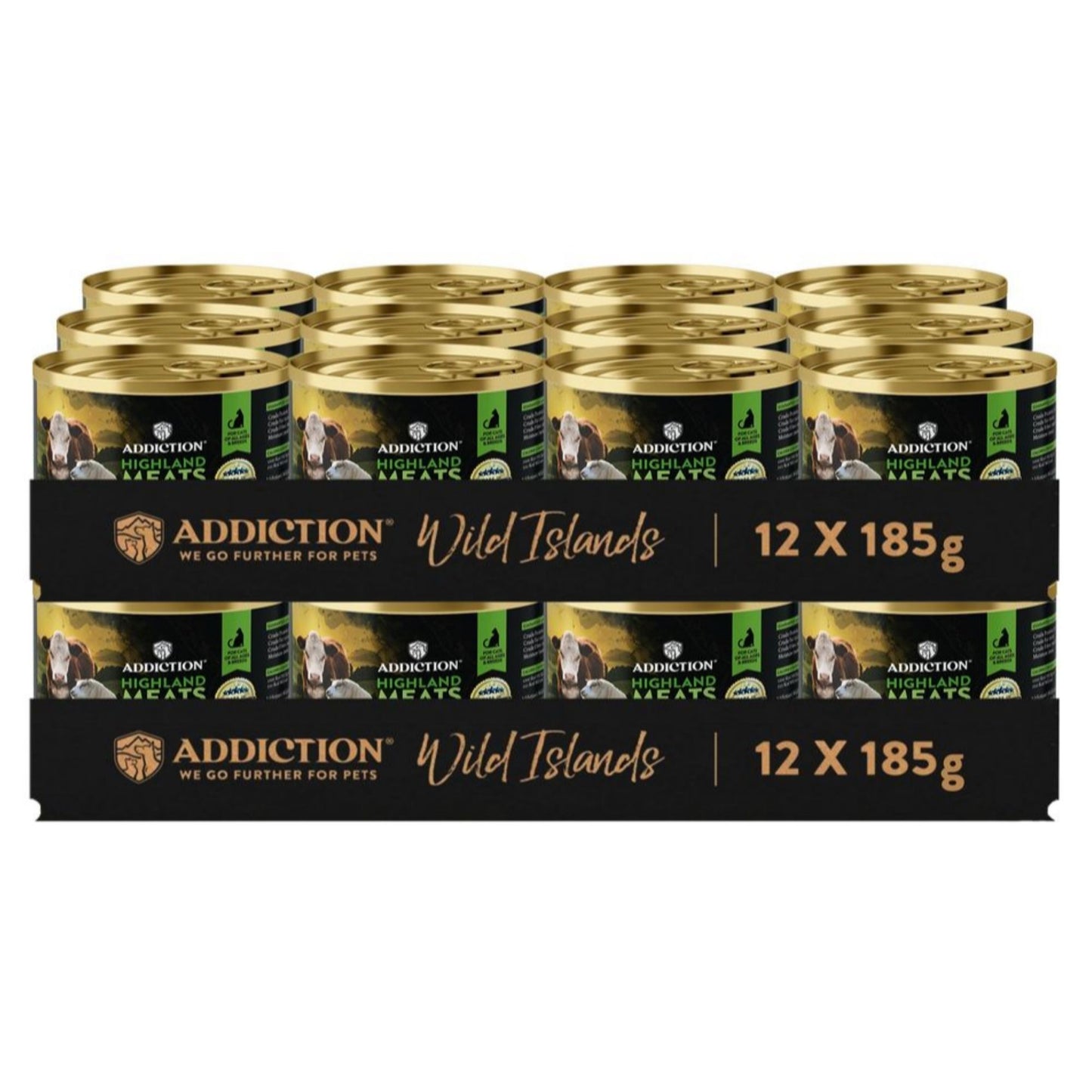 Addiction Cat Wet Food Wild Islands Highlands Meat Lamb And Beef