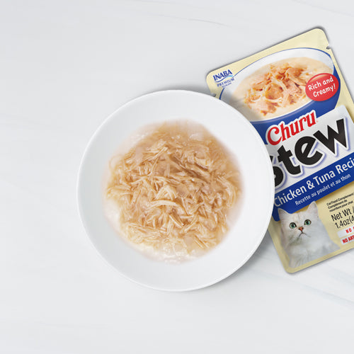 INABA Churu Stew Chicken Recipe For Cat 40g