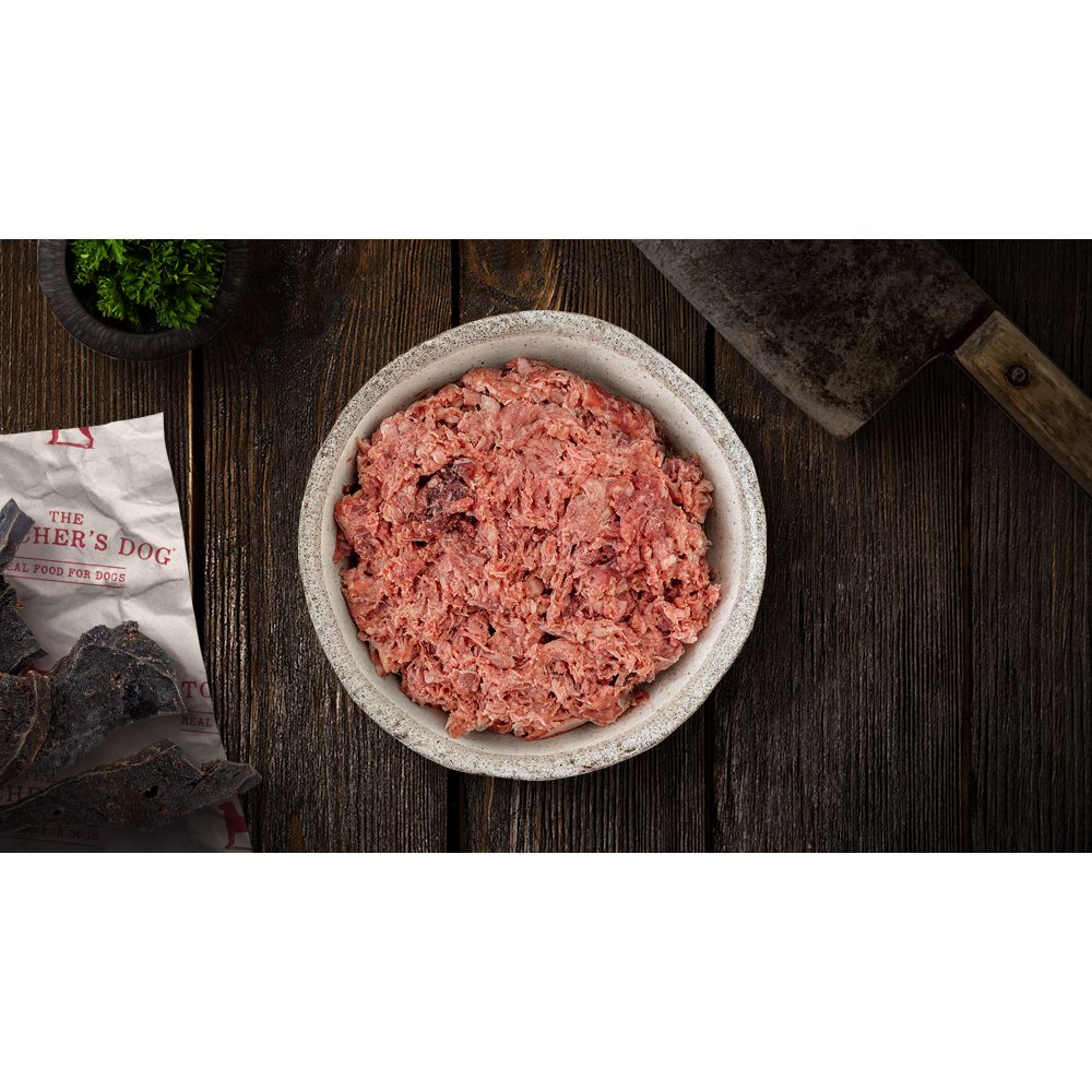 The Butcher's Dog | Raw Food Puppy Love: Beef and Chicken + Vegetables 1.5Kg