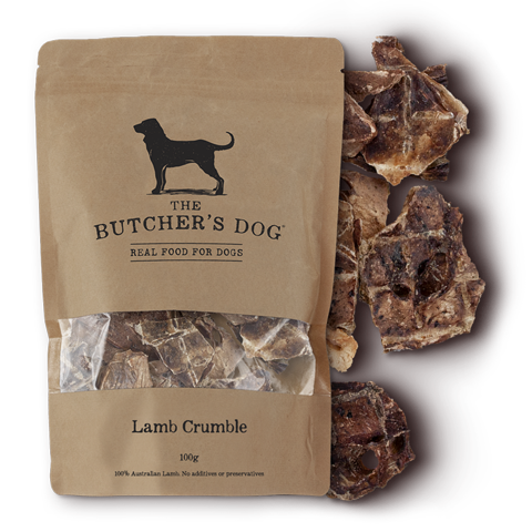 The Buther's Dog | Dog Treat Lamb Crumble 100g