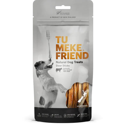 TU MEKE FRIEND Air-Dried Natural Dog Treats Steer Sticks 50G