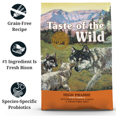 TASTE OF THE WILD - High Prairie Puppy Dog Dry Food