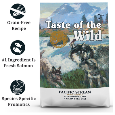 TASTE OF THE WILD - Pacific Stream Puppy Dog Dry Food