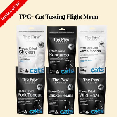 The Paw Grocer Cat Tasting Flight