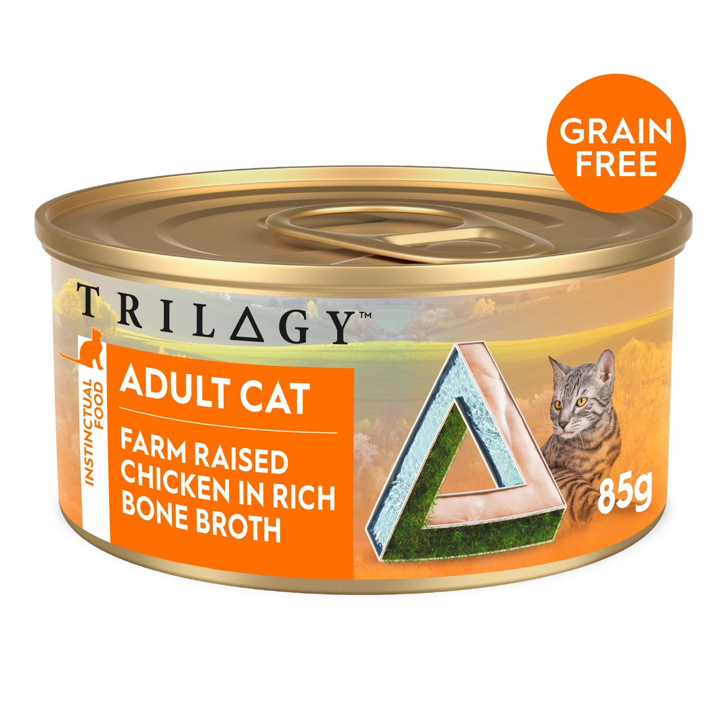 TRILOGY™ Adult Cat Wet Food - FARM RAISED CHICKEN IN BONE BROTH