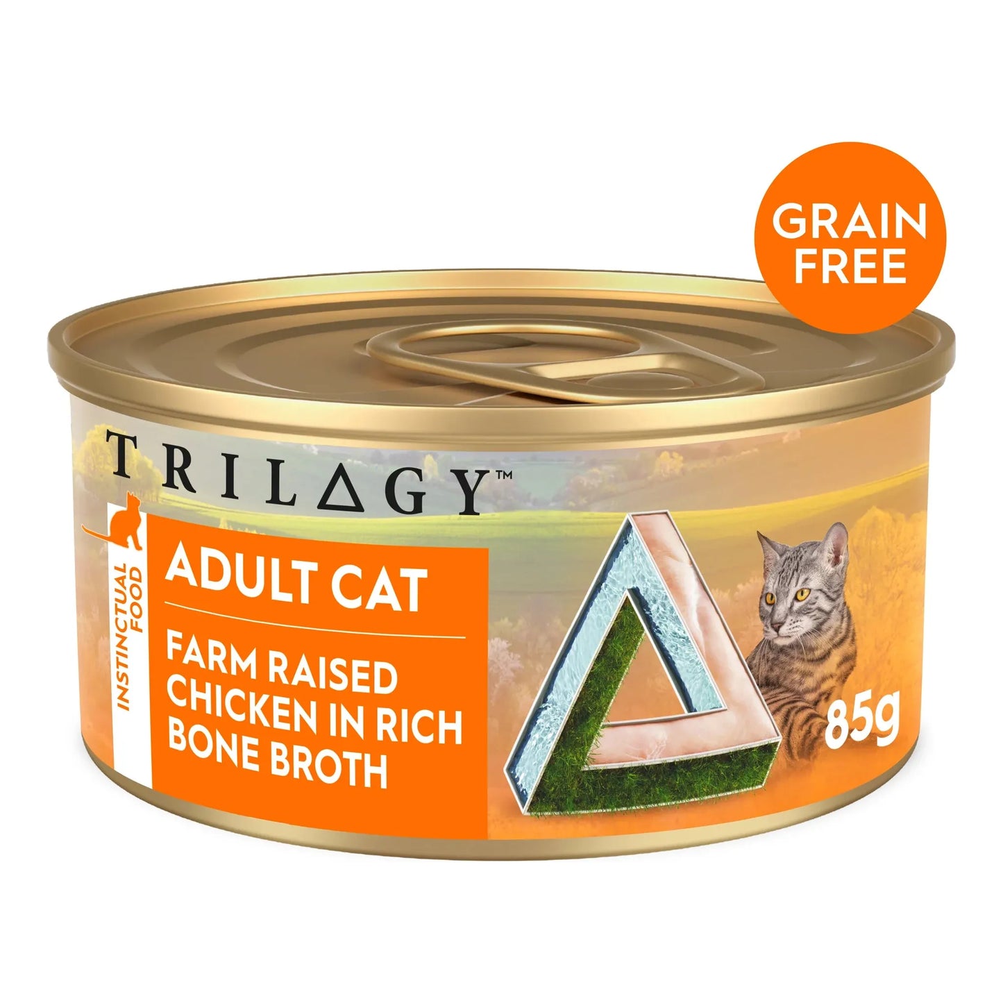 TRILOGY™ Adult Cat Wet Food - FARM RAISED CHICKEN IN BONE BROTH