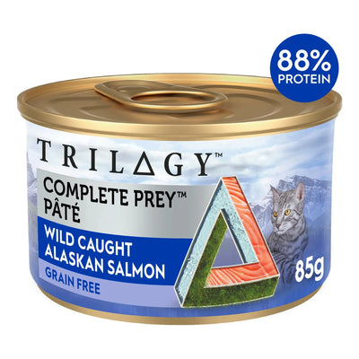 TRILOGY™ Adult Cat Wet Food - COMPLETE PREY™ PÂTÉ WILD ALASKAN SALMON