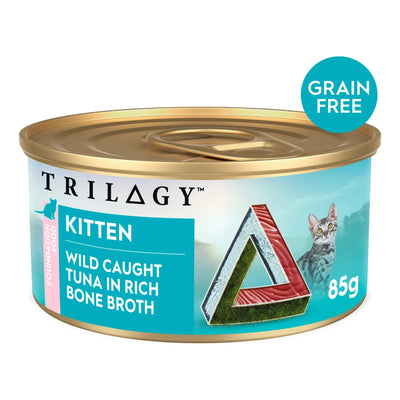 TRILOGY™ KITTEN Cat Wet Food - WILD CAUGHT TUNA IN BONE BROTH